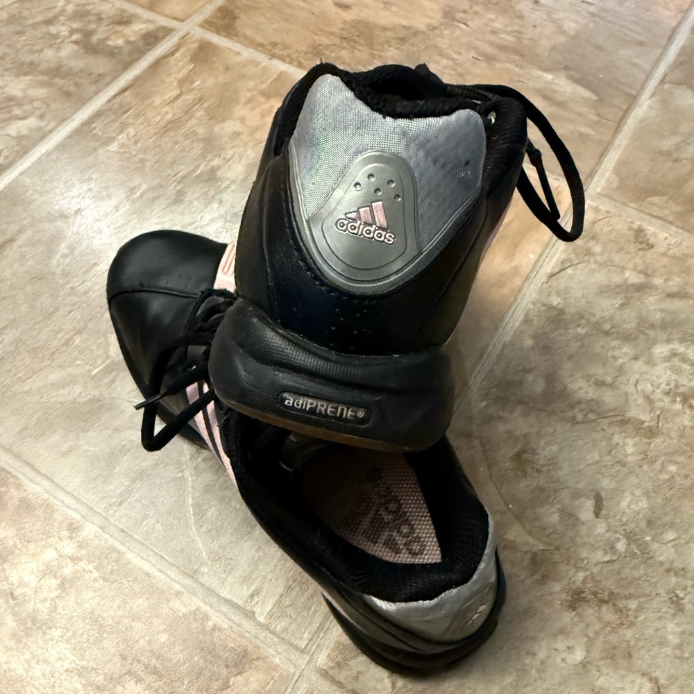 Adidas adiPRENE Women’s Indoor Soccer Shoes – Black & Pink – Size 6 - Picture 4 of 6